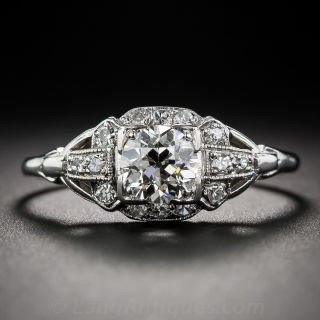 .70 Carat Art Deco Diamond Engagement Ring