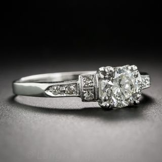 .70 Carat Art Deco Diamond Engagement Ring