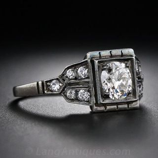 .70 Carat Art Deco Diamond Ring