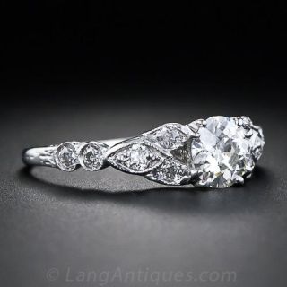 .70 Carat Art Deco Style Diamond Engagement Ring