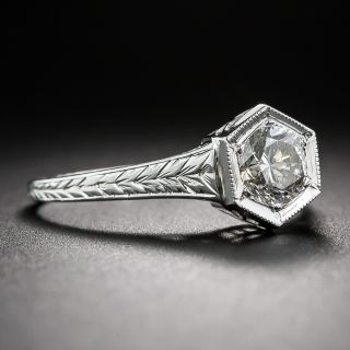 .70 Carat Diamond Art Deco Engagement Ring