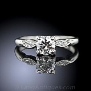 Estate Engagement Ring 1950s