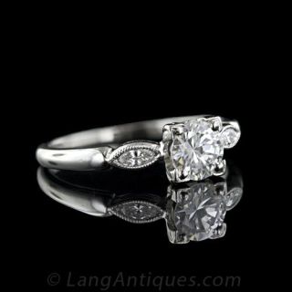 .70 Carat Diamond Engagement Ring, 1950's