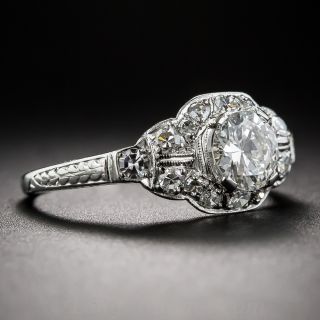 .70 Carat Diamond Platinum Engagement Ring