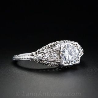 .70 Carat Edwardian Diamond Engagement Ring