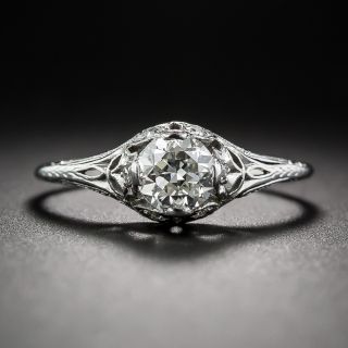 .70 Carat GIA: H VS2 Edwardian Diamond Engagement Ring