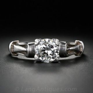 .70 Carat Vintage Deco Diamond Engagement Ring