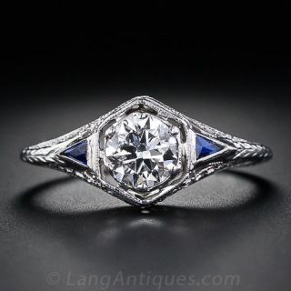 .71 Carat 'E' Color Diamond  Engagement Ring
