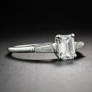 .71 Emerald-Cut Diamond Engagement Ring