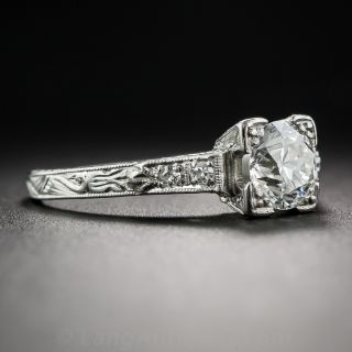.72 Carat Diamond Solitaire Vintage Engagement Ring