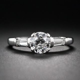 .72 Carat European-Cut Diamond Engagement Ring - 2