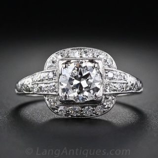 .72 Carat Vintage Diamond Engagment Ring by Granat Brothers