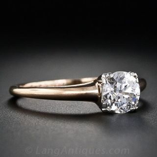 .73 Carat Antique Diamond Solitare Ring