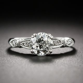 .73 Carat Diamond Art Deco Engagement Ring
