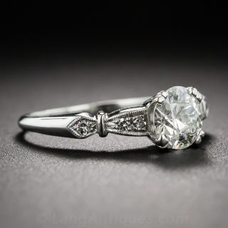 .73 Carat Diamond Art Deco Engagement Ring