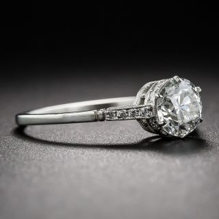 .73 Carat Diamond GIA: H-SI1 Edwardian Style Engagement Ring
