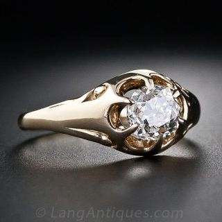 .75 Carat Antique Diamond Solitaire Ring