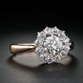 .75 Carat Center Antique Diamond Ring