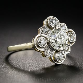 .75 Carat Center Diamond Edwardian Ring
