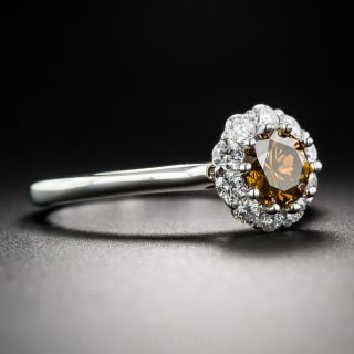 .75 Carat Cognac Diamond Ring