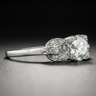 .75 Carat Diamond and Platinum Art Deco Engagement Ring