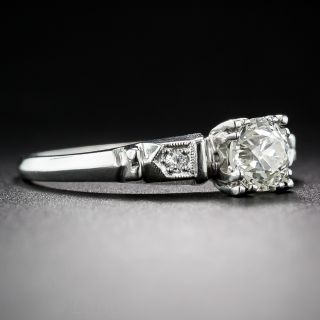 .75 Carat Diamond Late Art Deco Engagement Ring