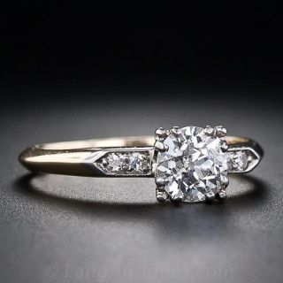 .75 Carat Vintage Diamond Engagement Ring