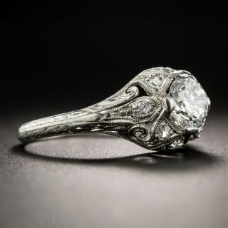 .77 Carat Diamond Art Deco Engagement Ring - GIA G VS1