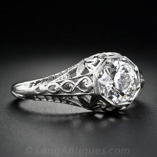 .77 Carat Vintage Diamond Ring