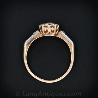 .78 Carat Fancy Brown Antique Diamond Engagement Ring