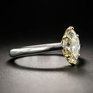  .78 Carat Marquise Diamond Solitaire Engagement Ring by GRAFF