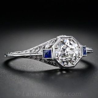 .79 Carat Diamond Antique Engagement Ring