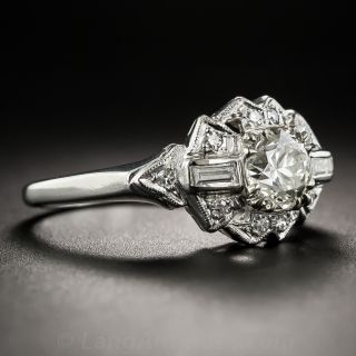 .79 Carat Diamond Late Art Deco Engagement Ring - GIA J VVS2