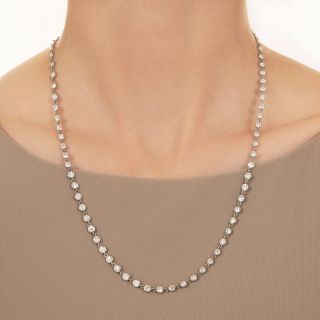 8.00 Carat Diamonds-by-the-Yard 20 Inch Necklace
