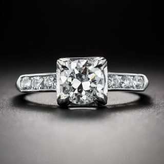 .80 Carat Diamond Vintage Engagement Ring - 2