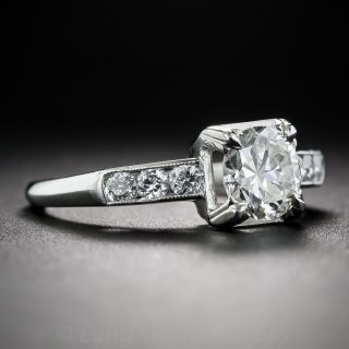.80 Carat Diamond Vintage Engagement Ring
