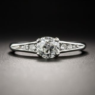 .77 Carat Estate Diamond Engagement Ring