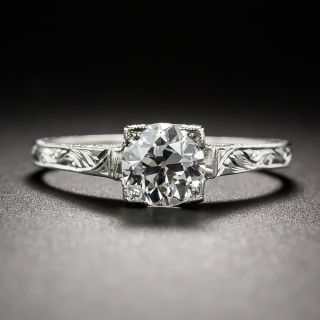 .80 Carat GIA: J/VS1 Diamond Antique Engagement Ring