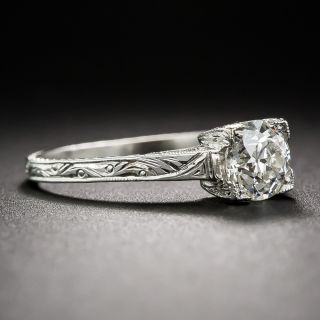 .80 Carat GIA: J/VS1 Diamond Antique Engagement Ring