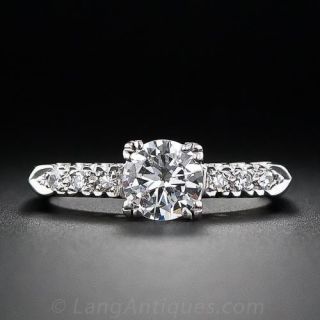 .80 Carat  Vintage Diamond Engagement Ring