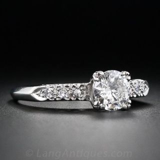 .80 Carat  Vintage Diamond Engagement Ring