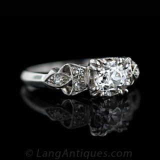 .80 Carat Vintage Diamond Engagement Ring