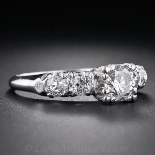 .80 Estate Diamond Engagement Ring