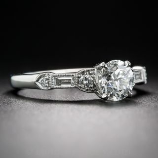 .82 Carat Diamond Art Deco Engagement Rings