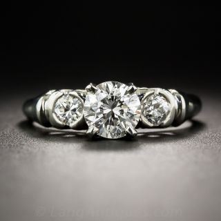 .82 Carat Diamond Vintage Engagement Ring