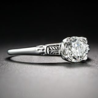 .82 Carat Diamond Vintage Solitaire Engagement Ring