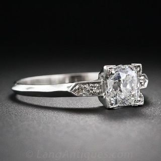 .83 Carat Diamond Vintage Engagement Ring