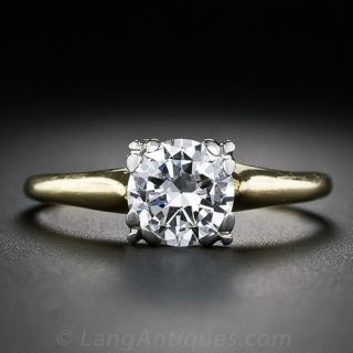 .83 Carat Vintage Diamond Solitaire 
