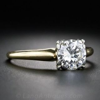 .83 Carat Vintage Diamond Solitaire 