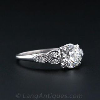 .84 Carat Estate Diamond Engagement Ring